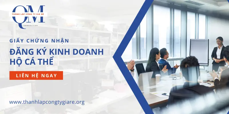 Giấy chứng nhận đăng ký kinh doanh hộ cá thể mới nhất